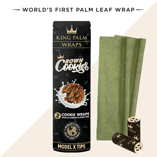 King Palm XL Palm Wraps [2pc] - Crown Cookies