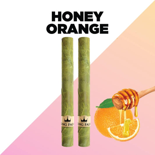 King Palm Dual Mini Rolls (1g) - Honey Orange
