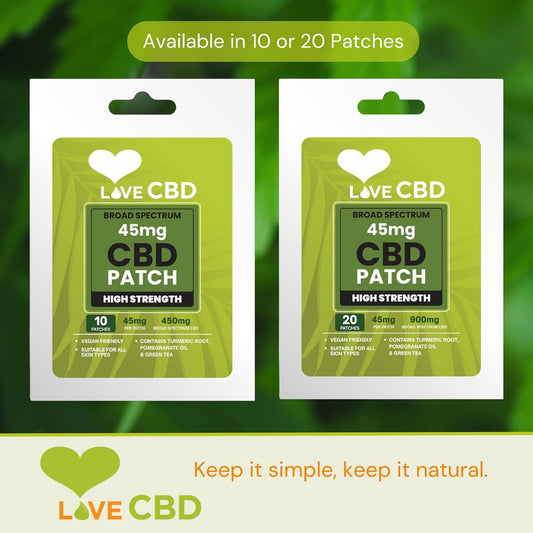 Love CBD 10x45mg Patches (High Strength)