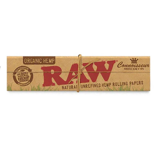 RAW Organic Hemp Kingsize with Roach