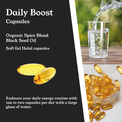 Blackseed Oil Soft Gel Capsules - 60x500mg