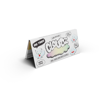 Cloudz Extra Wide Rolling Papers - White