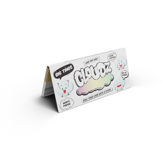 Cloudz Extra Wide Rolling Papers - White