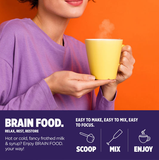 Orange County (Sample Size) Calm & Unwind Adaptogen BRAIN FOOD. Mushroom Drink | Chocolate Flavoured
