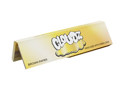 Cloudz Brown King Size Rolling Papers