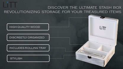 LiTT Rolling Stash Box (Distressed)