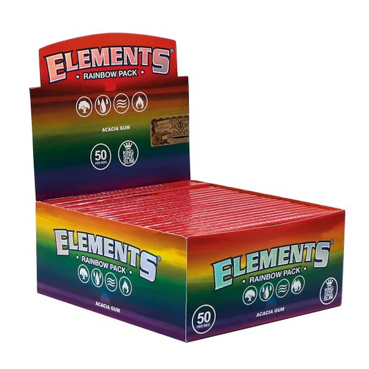 Elements Rainbow Kingsize Slim Rolling Papers