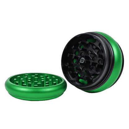 Chongz “Ultimo” 62mm 4pt Soft Feel Herb Grinder - Green