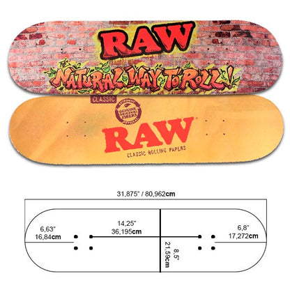 RAW Classic "Graffiti" Skateboard Deck