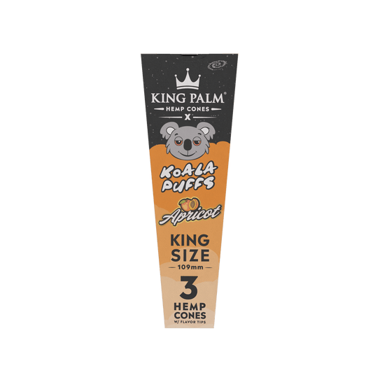 King Palm Kingsize Flav Cones [3pc] - Apricot