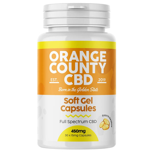 Orange County Full Spectrum Soft Gel Caps 450mg