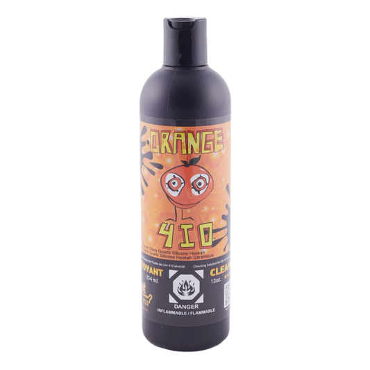 Orange Chronic 410 Glass, Metal & Hookah Cleaner 12oz