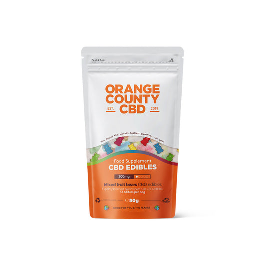 Orange County CBD Gummy Bears Grab Bag 200mg