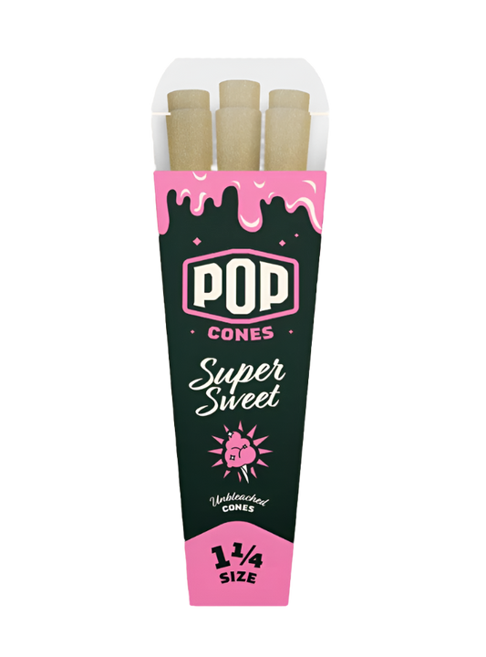 Super Sweet – Unbleached 1 ¼ - Pop Cones