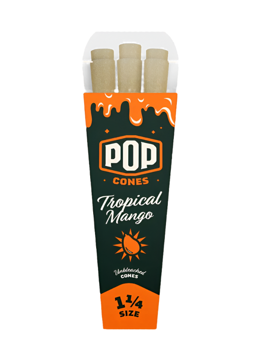 Tropical Mango – Unbleached 1 ¼ - Pop Cones