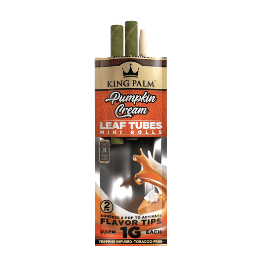 King Palm Dual Mini Rolls (1g) - Pumpkin Cream