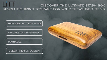 LiTT Teak Pocket Box