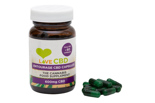 Love CBD Entourage capsules 60x10mg