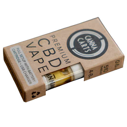 CANNACARTS Full-Spectrum CBD Full Kit - 4 Strains