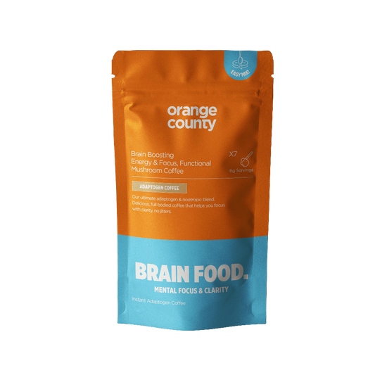 Orange County (Sample Size) Focus & Energy BRAIN FOOD | Mushroom Coffee Supplement