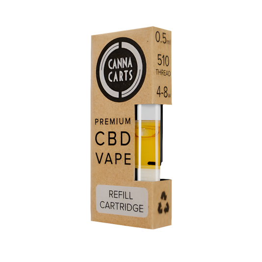 CANNACARTS Full-Spectrum CBD Refill Carts - 4 Strains