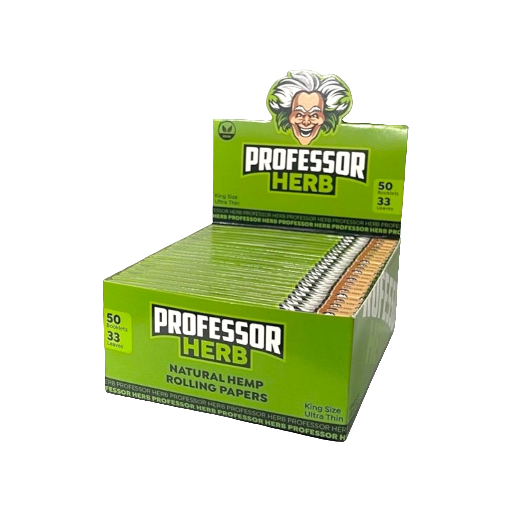 Professor Herb King Size Ultra Thin - Natural Hemp