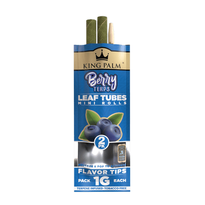 King Palm Dual Mini Rolls (1g) - Berry Terps