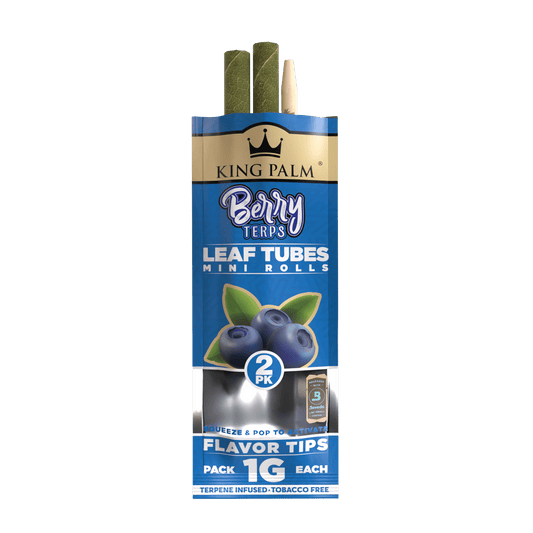 King Palm Dual Mini Rolls (1g) - Berry Terps