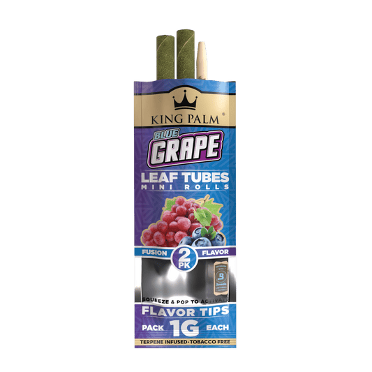 King Palm Dual Mini Rolls (1g) - Blue Grape