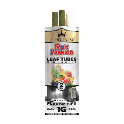 King Palm Dual Mini Rolls (1g) - Fruit Passion