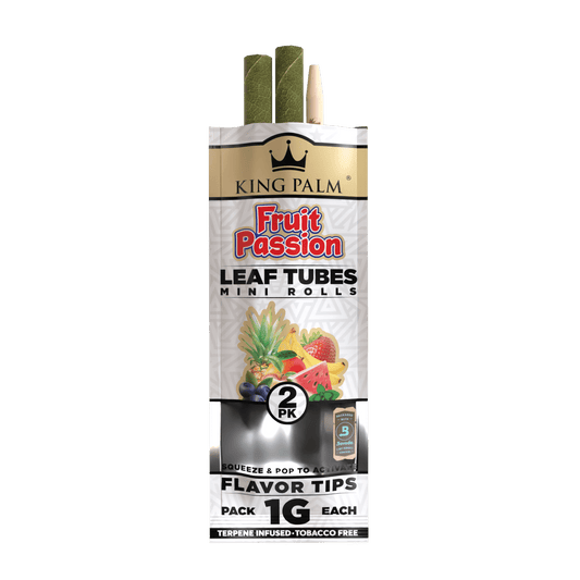 King Palm Dual Mini Rolls (1g) - Fruit Passion
