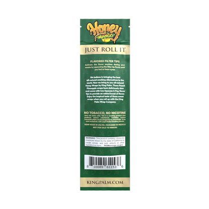 King Palm Hemp Wraps Honey Mango