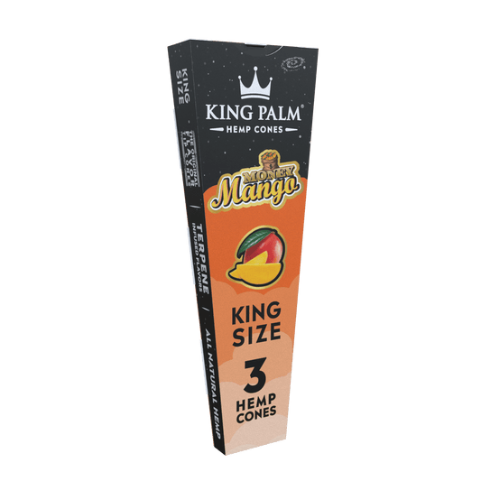 King Palm Kingsize Flav Cones [3pc] - Money Mango