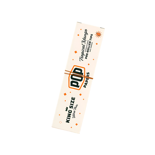 Singular pack of Ultra Thin Kingsize Pop Papers - Tropical Mango flavour
