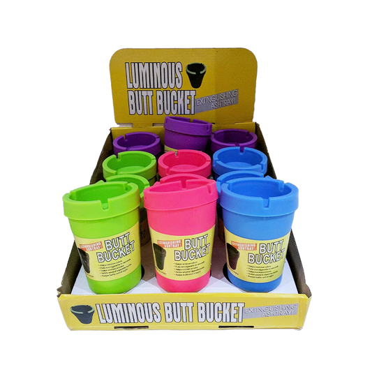 Luminous Butt Bucket Extinguishing Ashtray (SINGLE)