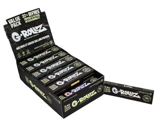 G-ROLLZ Medicago Sativa 50 Sheets + Tips + Poker