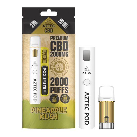 Aztec CBD Pod System 2000MG – Pineapple Kush