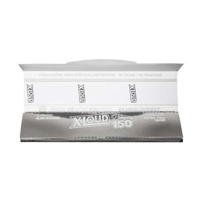 XLOUD Platinum 150mm XXL Rolling Papers & Tips