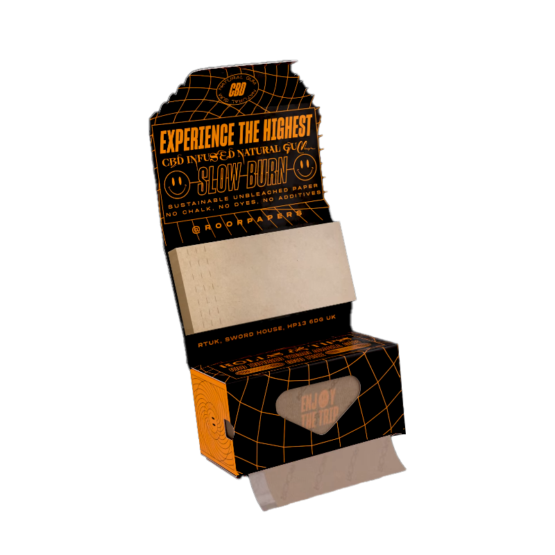 ROOR - Unbleached Hemp 4m Rolls with Tips - CBD Gum