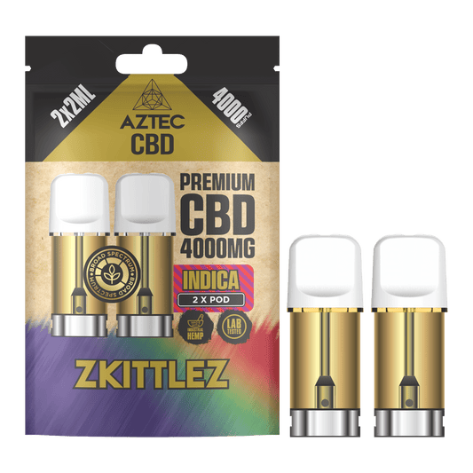 Aztec CBD Pod Refill 4000MG – Zkittlez