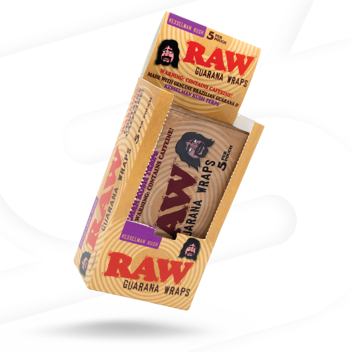 RAW Guarana Wraps - Kesselman Kush