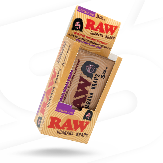RAW Guarana Wraps - Kesselman Kush