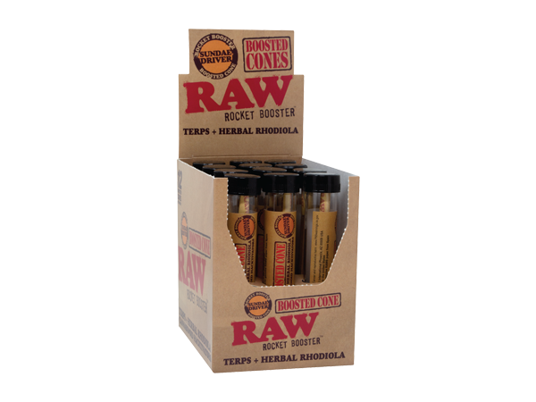 RAW Rocket Boosted Cone - Lemon Fuel + Camellia