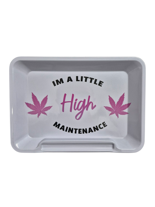 Wise Skies "I'm A Little High Maintenance" White