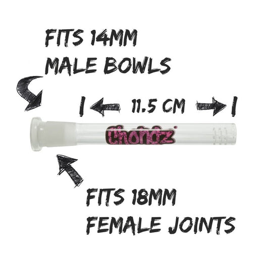 Chongz Glass Diffusor 19mm Stem-14mm Cone 11.5cm