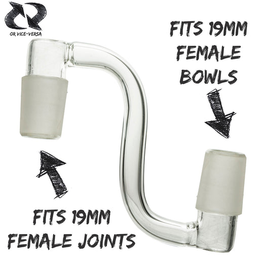 Curve Adaptor – adapts 19mm to 19mm – female to male