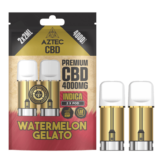 Aztec CBD Pod Refill 4000MG – Watermelon Gelato