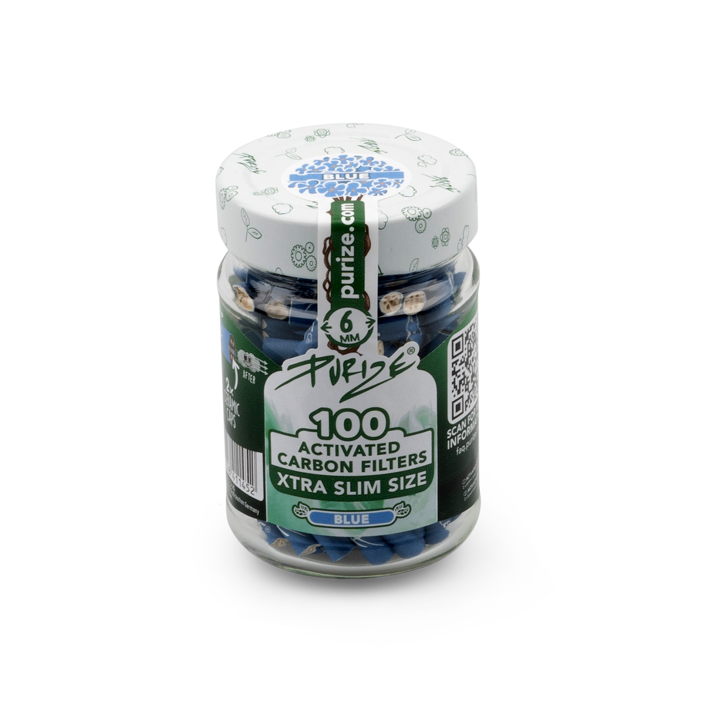 PURIZE Glass - 100 XTRA Slim Size