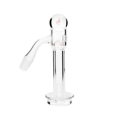 Control Tower Quartz Banger with Pillar + Pearls 45°/14M