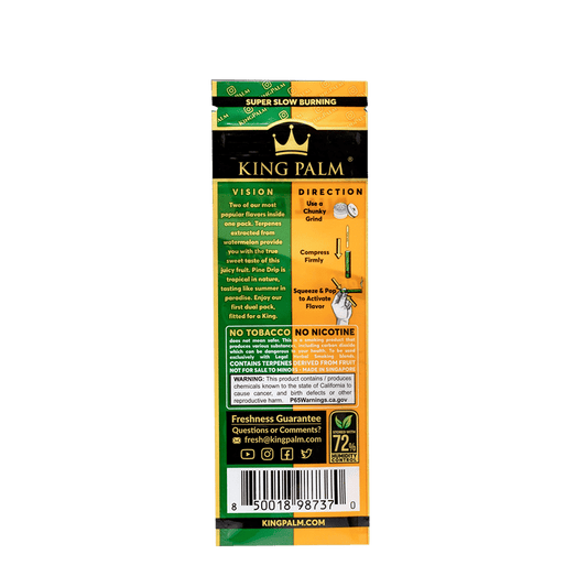King Palm – Pineapple & Watermelon – 2 King Rolls